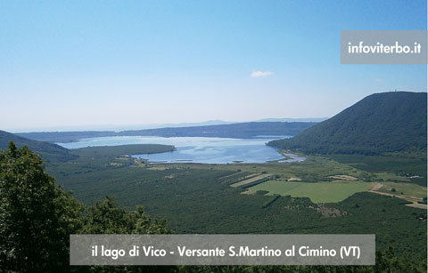 Lago di Vico (VT) - Panoramica 