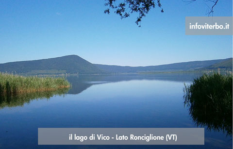Lago di Vico (VT) - Una foto dalle sponde lato Ronciglione