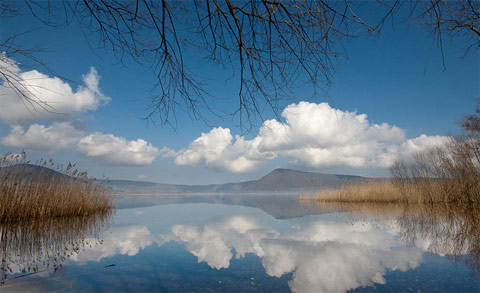 Lago di Vico in Provincia di Viterbo