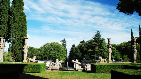 Palazzo Farnese di Caprarola - Giardini all'Italiana