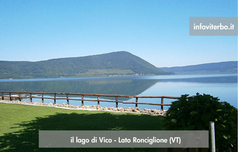 Lago di Vico (VT) - Sponde lato Ronciglione